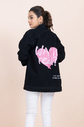 WAS IT REAL? - BLACK DENIM JACKET